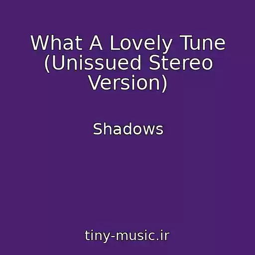 کاور آهنگ What A Lovely Tune (Unissued Stereo Version) از Shadows