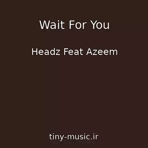 کاور آهنگ Wait For You از Headz Feat Azeem