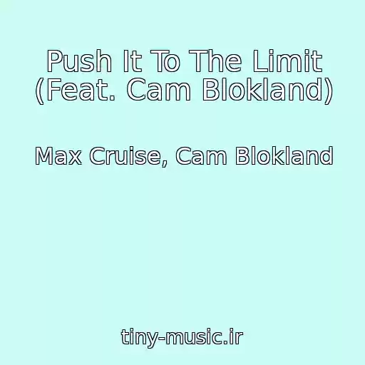 کاور آهنگ Push It To The Limit (Feat. Cam Blokland) از Max Cruise, Cam Blokland