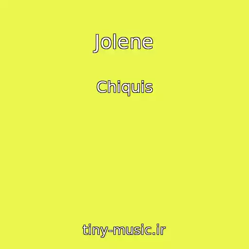 کاور آهنگ Jolene از Chiquis