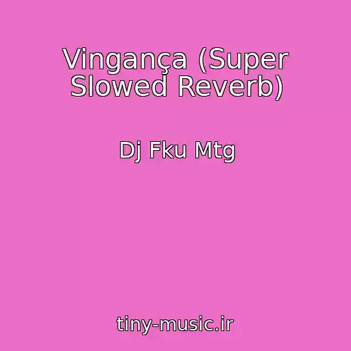 کاور آهنگ Vingança (Super Slowed Reverb) از Dj Fku Mtg