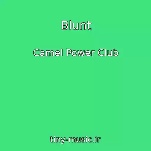 کاور آهنگ Blunt از Camel Power Club