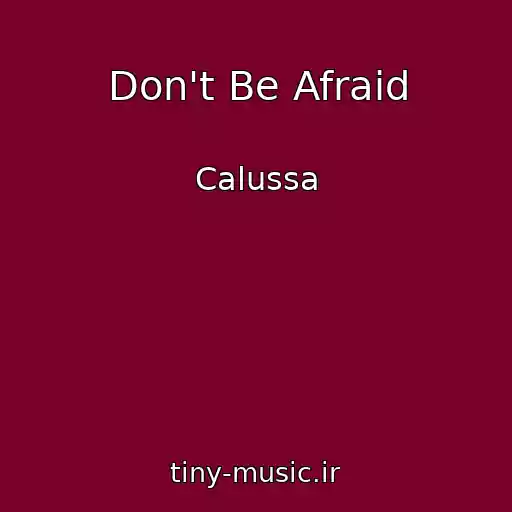 کاور آهنگ Don't Be Afraid از Calussa