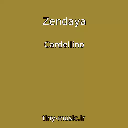 کاور آهنگ Zendaya از Cardellino