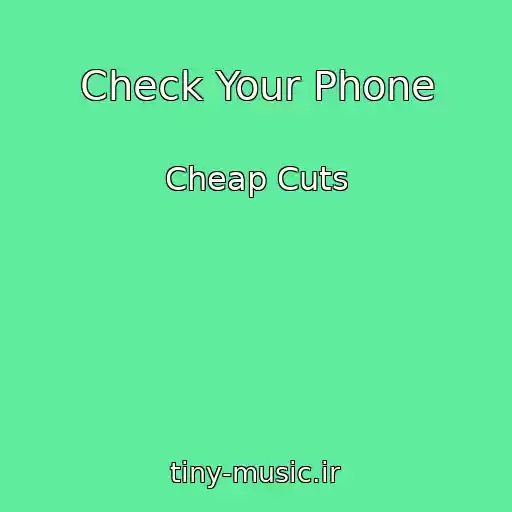 کاور آهنگ Check Your Phone از Cheap Cuts