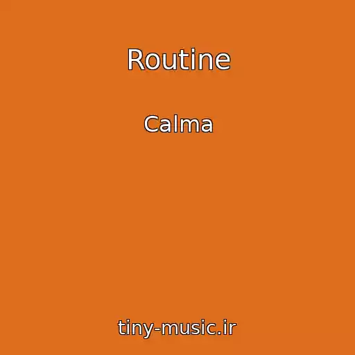 کاور آهنگ Routine از Calma