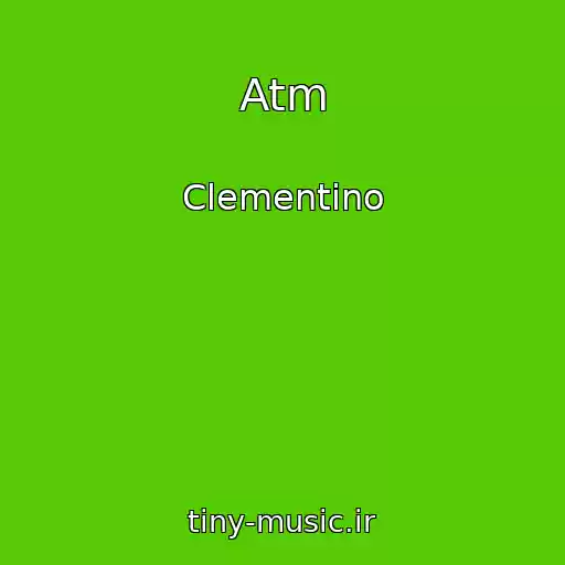 کاور آهنگ Atm از Clementino