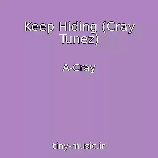 کاور آهنگ Keep Hiding (Cray Tunez) از A-Cray