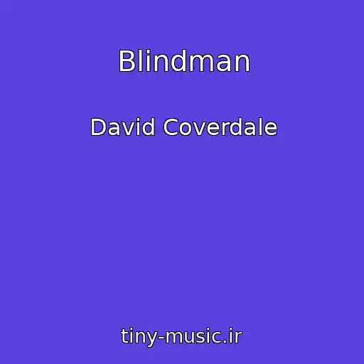 کاور آهنگ Blindman از David Coverdale