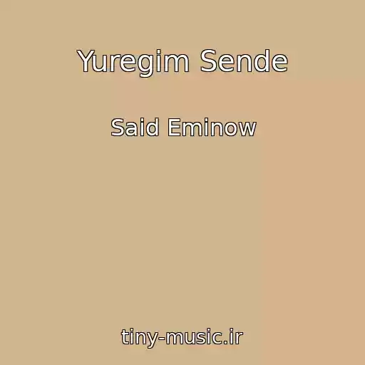 کاور آهنگ Yuregim Sende از Said Eminow