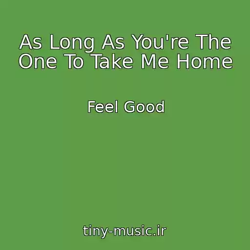 کاور آهنگ As Long As You're The One To Take Me Home از Feel Good
