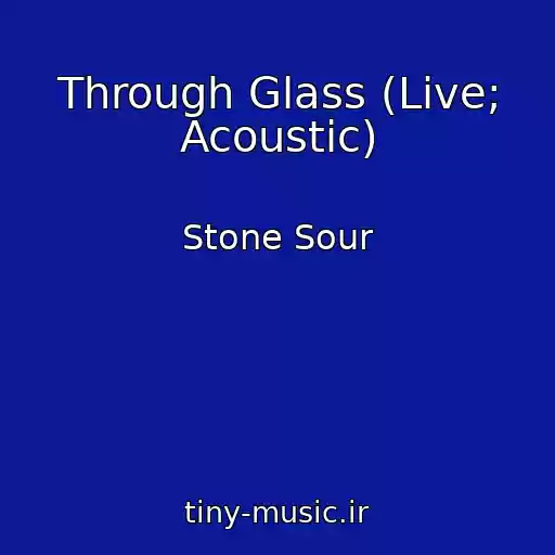 کاور آهنگ Through Glass (Live; Acoustic) از Stone Sour