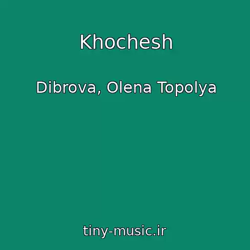 کاور آهنگ Khochesh از Dibrova, Olena Topolya