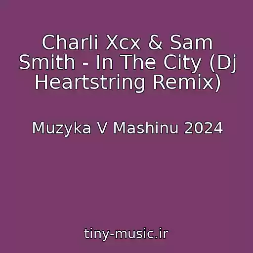 کاور آهنگ Charli Xcx & Sam Smith - In The City (Dj Heartstring Remix) از Muzyka V Mashinu 2024