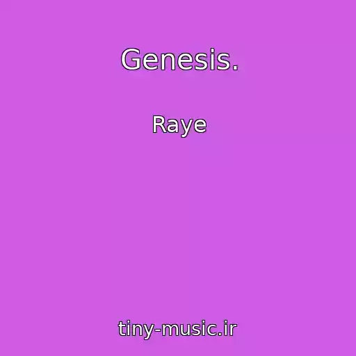 کاور آهنگ Genesis. از Raye