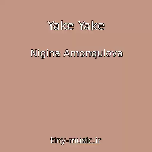 کاور آهنگ Yake Yake از Nigina Amonqulova