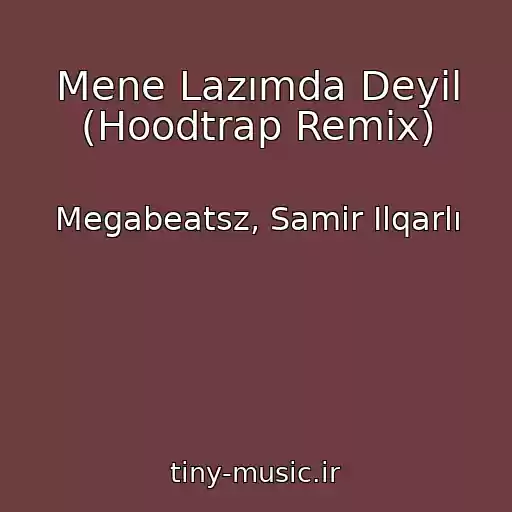 کاور آهنگ Mene Lazımda Deyil (Hoodtrap Remix) از Megabeatsz, Samir Ilqarlı
