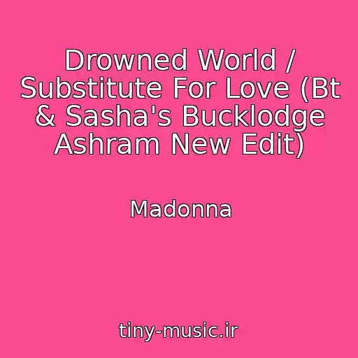 کاور آهنگ Drowned World / Substitute For Love (Bt & Sasha's Bucklodge Ashram New Edit) از Madonna