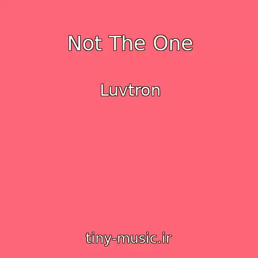 کاور آهنگ Not The One از Luvtron
