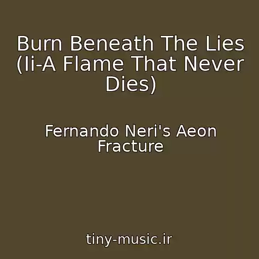 کاور آهنگ Burn Beneath The Lies (Ii-A Flame That Never Dies) از Fernando Neri's Aeon Fracture