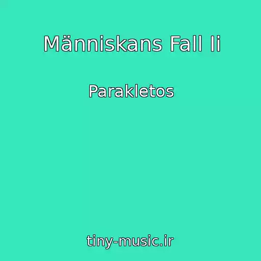 کاور آهنگ Människans Fall Ii از Parakletos