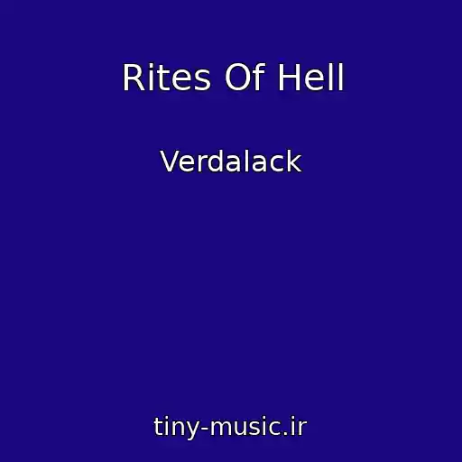 کاور آهنگ Rites Of Hell از Verdalack