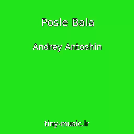 کاور آهنگ Posle Bala از Andrey Antoshin