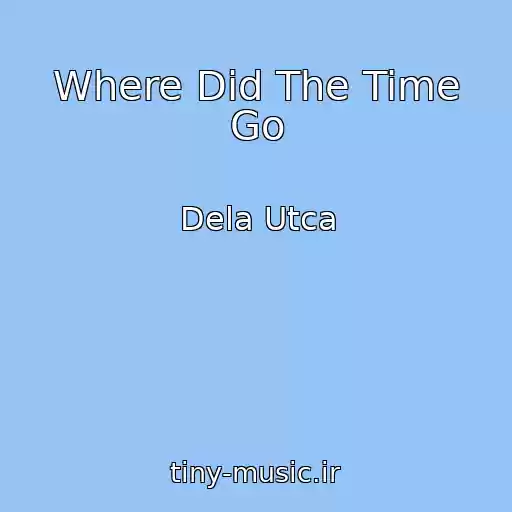 کاور آهنگ Where Did The Time Go از Dela Utca