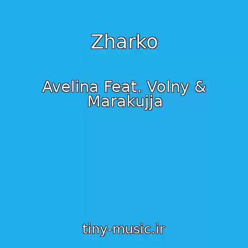 کاور آهنگ Zharko از Avelina Feat. Volny & Marakujja