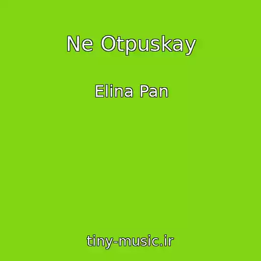 کاور آهنگ Ne Otpuskay از Elina Pan