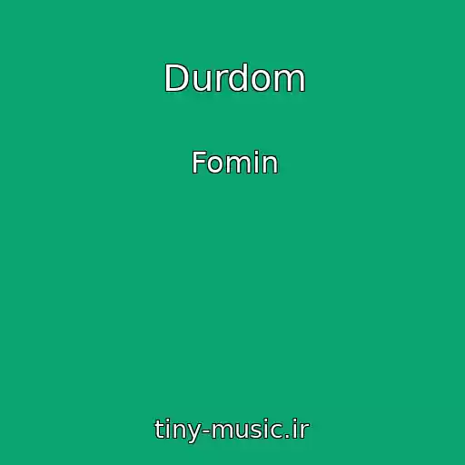 کاور آهنگ Durdom از Fomin