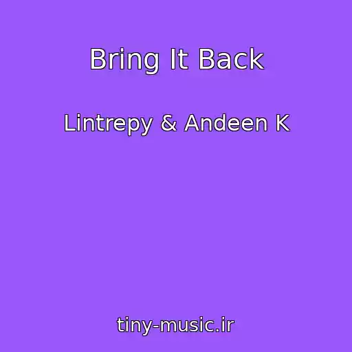 کاور آهنگ Bring It Back از Lintrepy & Andeen K