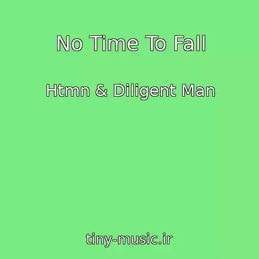 کاور آهنگ No Time To Fall از Htmn & Diligent Man