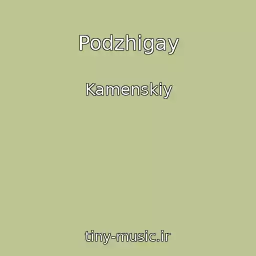 کاور آهنگ Podzhigay از Kamenskiy