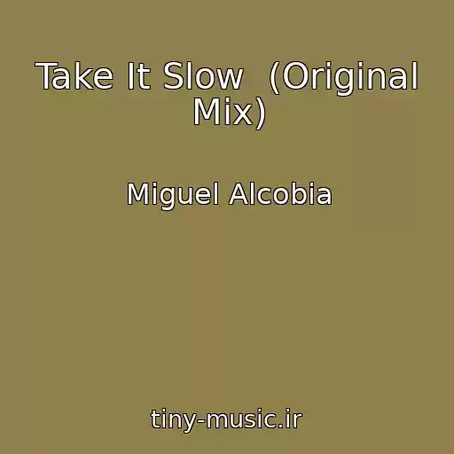 کاور آهنگ Take It Slow  (Original Mix) از Miguel Alcobia