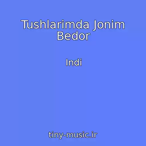 کاور آهنگ Tushlarimda Jonim Bedor از Indi