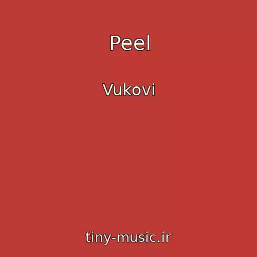 کاور آهنگ Peel از Vukovi