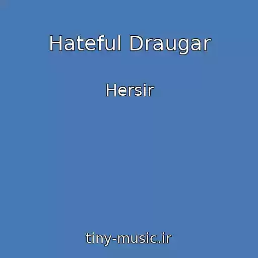 کاور آهنگ Hateful Draugar از Hersir