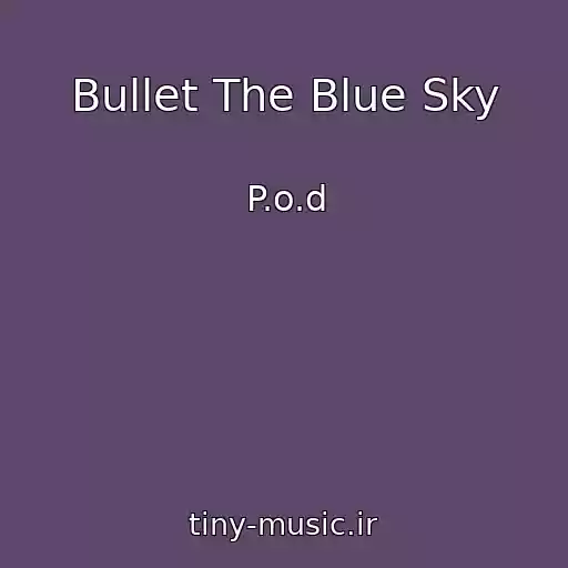 کاور آهنگ Bullet The Blue Sky از P.o.d