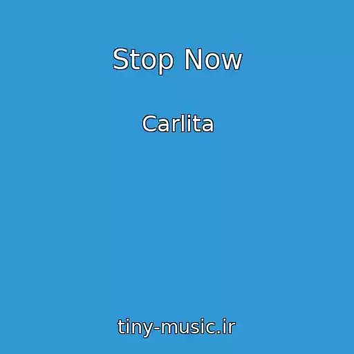 کاور آهنگ Stop Now از Carlita