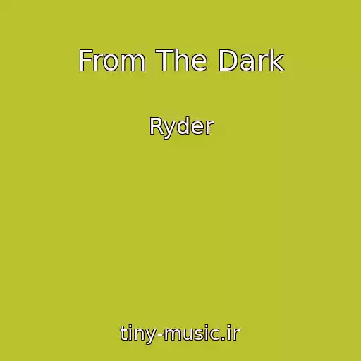 کاور آهنگ From The Dark از Ryder