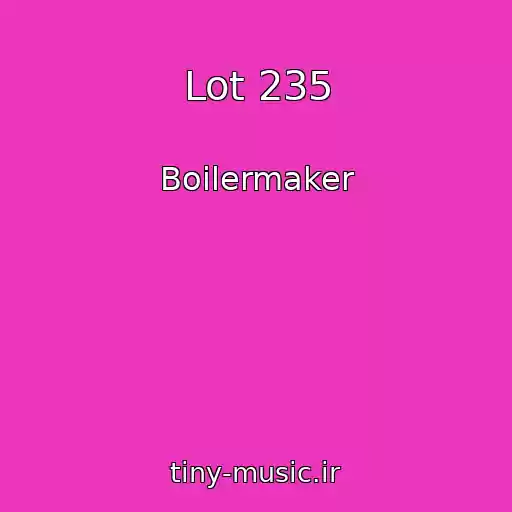 کاور آهنگ Lot 235 از Boilermaker