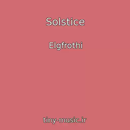 کاور آهنگ Solstice از Elgfrothi
