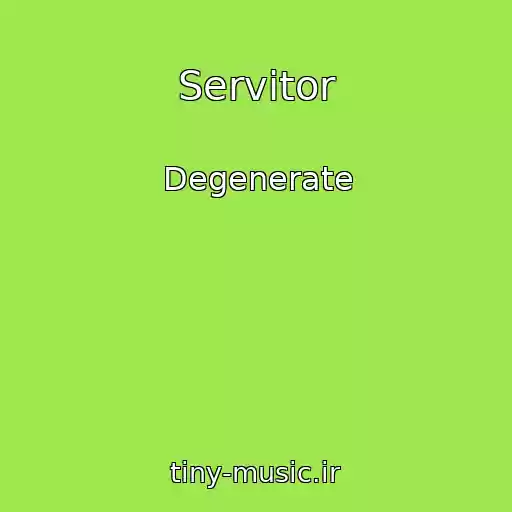 کاور آهنگ Servitor از Degenerate