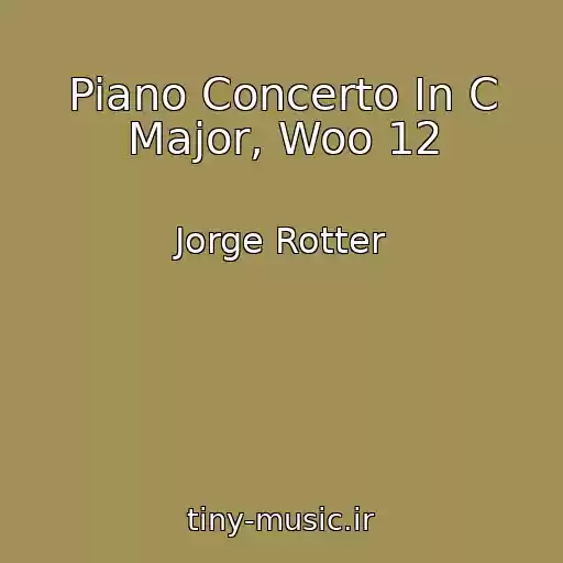 کاور آهنگ Piano Concerto In C Major, Woo 12 از Jorge Rotter