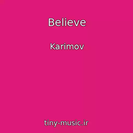 کاور آهنگ Believe از Karimov