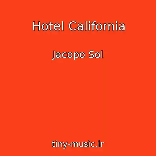 کاور آهنگ Hotel California از Jacopo Sol