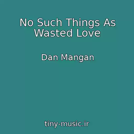 کاور آهنگ No Such Things As Wasted Love از Dan Mangan