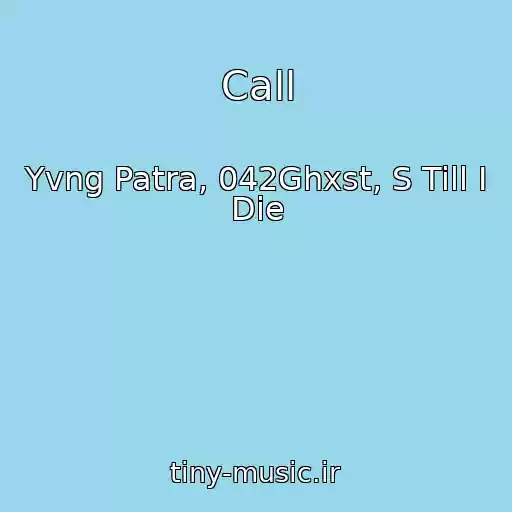 کاور آهنگ Call از Yvng Patra, 042Ghxst, S Till I Die