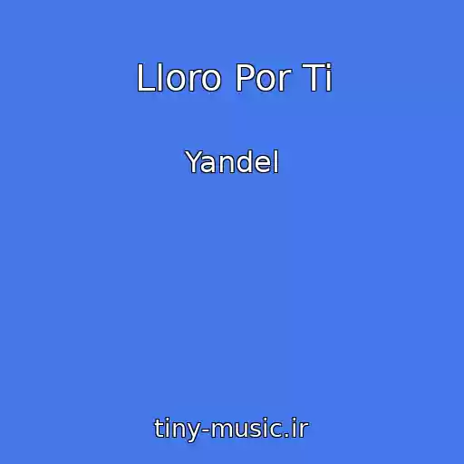 کاور آهنگ Lloro Por Ti از Yandel
